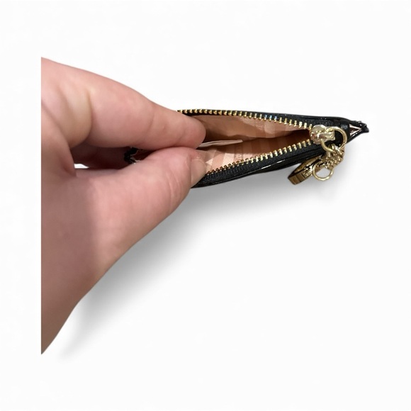 Victoria’s Secret Black Quilted Card Holder with Gold Accent - Picture 5 of 5